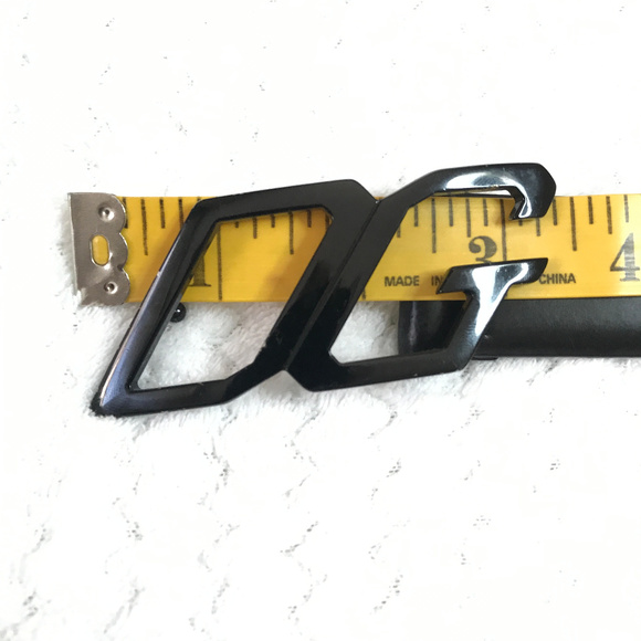 NEW Authentic Dolce &Cabbana leather vintage belt